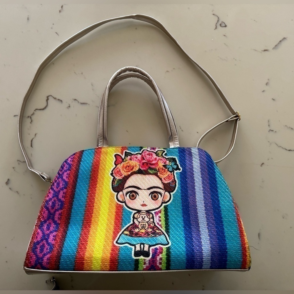 Baby Frida Mexican Travel Bag